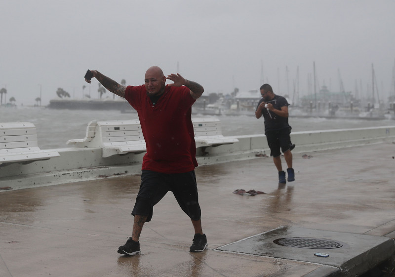 Texas Gulf Coast Braces For Hurricane Harvey