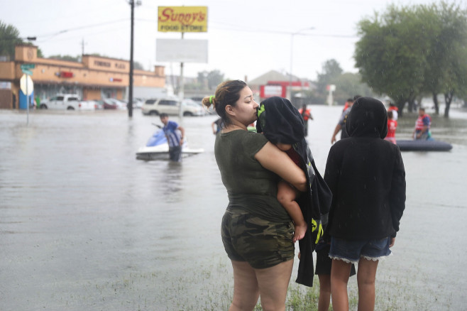 Hurricane Harvey Slams Into Texas Gulf Coast