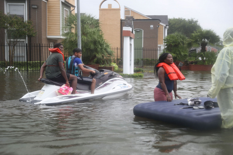 Hurricane Harvey Slams Into Texas Gulf Coast