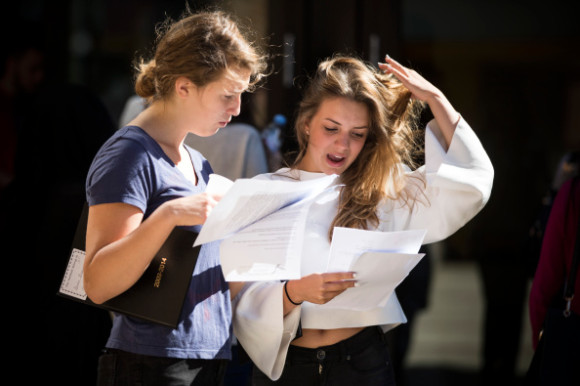 GCSE Results Are Released In The UK