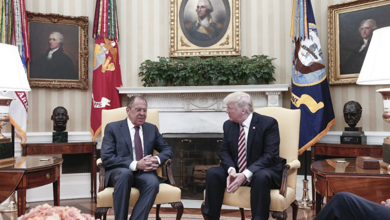 Serghei Lavrov, primit de Donald Trump la Casa Albă