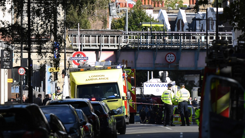 Terror Incident At Parsons Green Underground Station