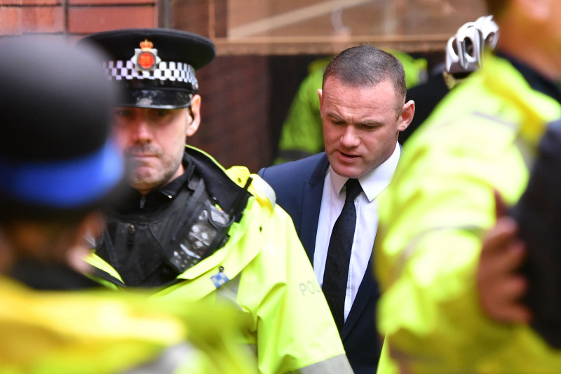 Wayne Rooney Appears In Court On Drink-Driving Charge