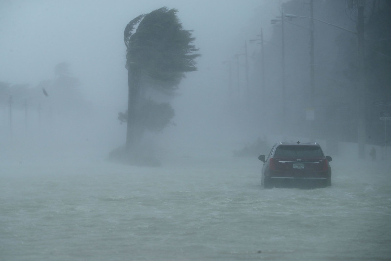 Powerful Hurricane Irma Slams Into Florida