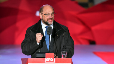 Martin Schulz Campaigns In Munich