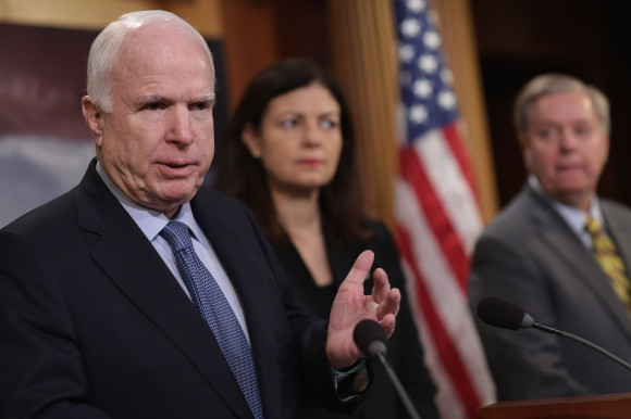 GOP Senators Hold News Conference On Guantanamo Detention Facility