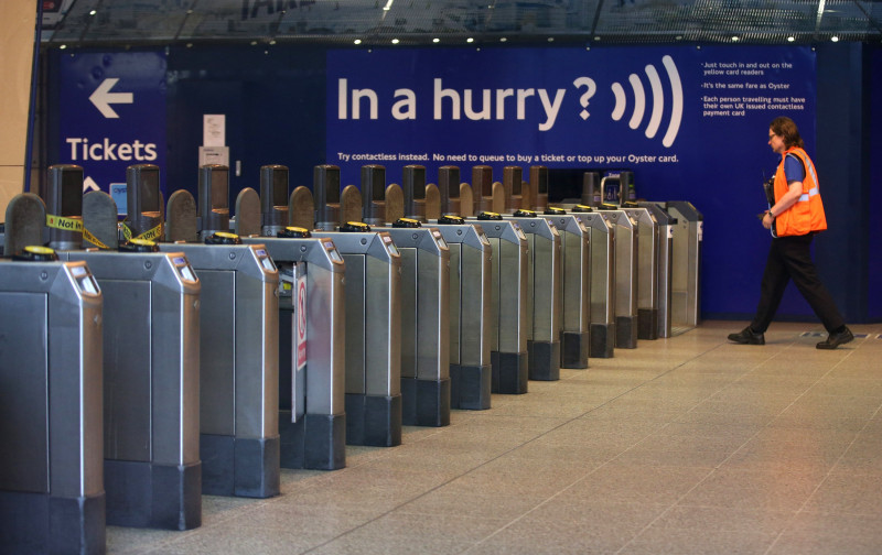 London Underground Staff Hold A 24 Hour Strike Over Roster Changes