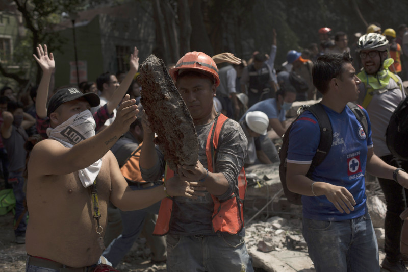 Earthquake Strikes Mexico City