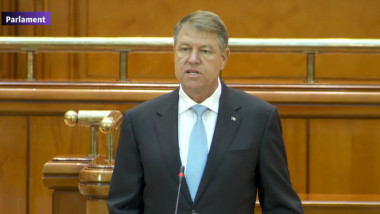 iohannis in parlament