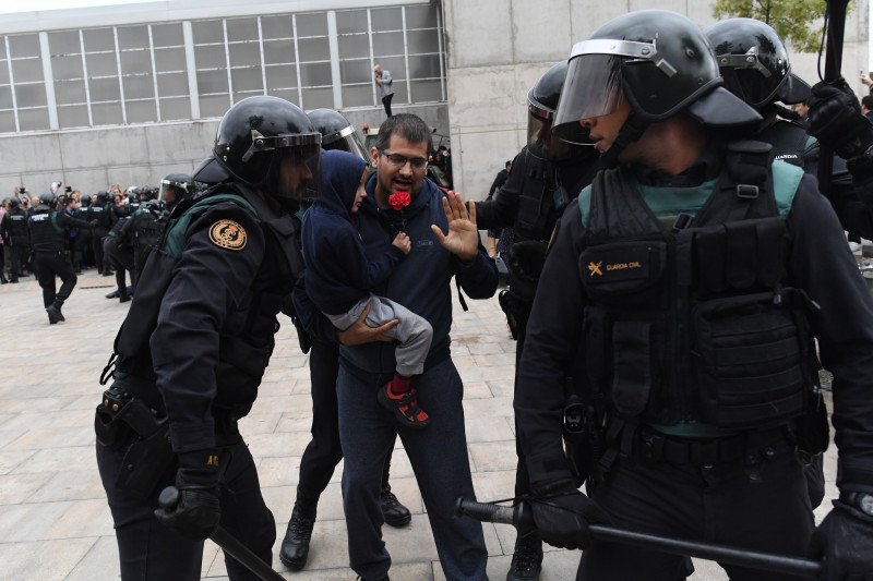 Independence Referendum Takes Place In Catalonia