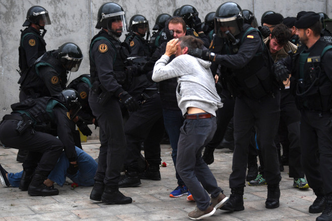 Independence Referendum Takes Place In Catalonia