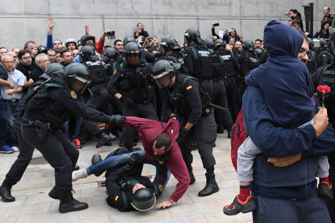 Independence Referendum Takes Place In Catalonia