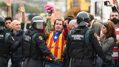 Independence Referendum Takes Place In Catalonia