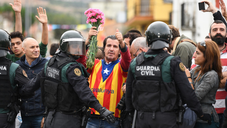 Independence Referendum Takes Place In Catalonia