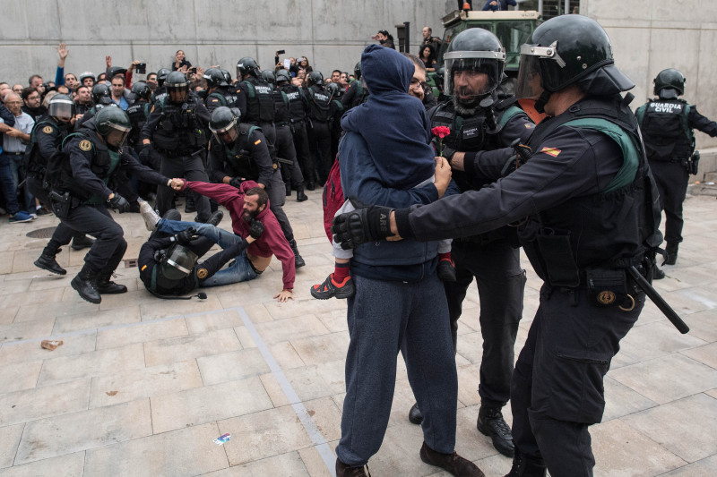 Independence Referendum Takes Place In Catalonia