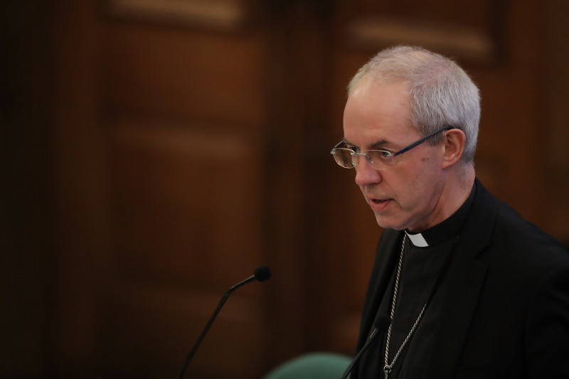 The Archbishop Of Canterbury Address The General Synod