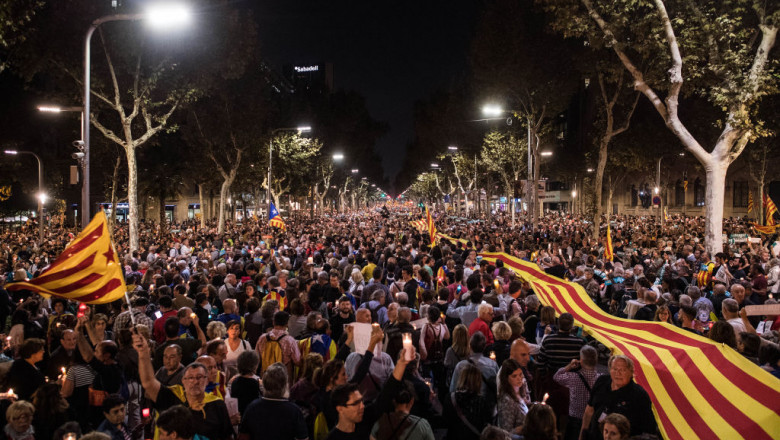 proteste Catalonia