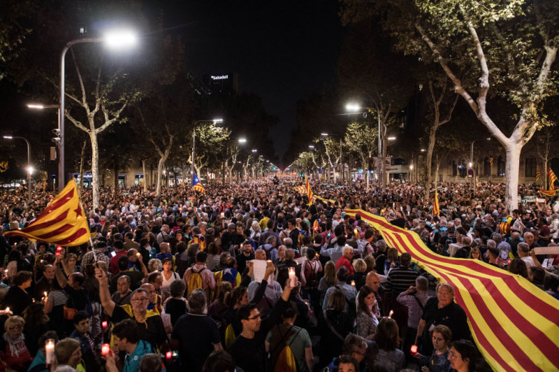 proteste Catalonia