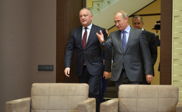 dodon cu putin - kremlin.ru