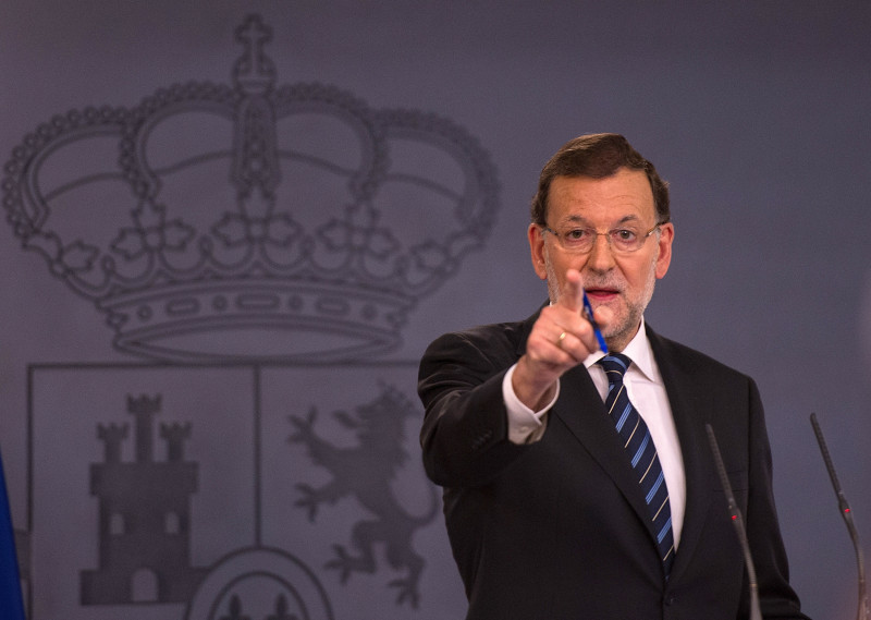 Spanish Prime Minister Mariano Rajoy Reacts To Unofficial Catalonian Referendum