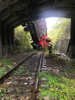 accident DN72, calea ferata Targoviste - Ploiesti 3 241017