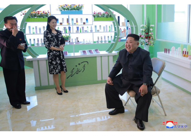 Kim jong un fabrica de cosmetice
