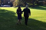 President And Mrs Trump Depart White House For 11-Day Trip To Asia
