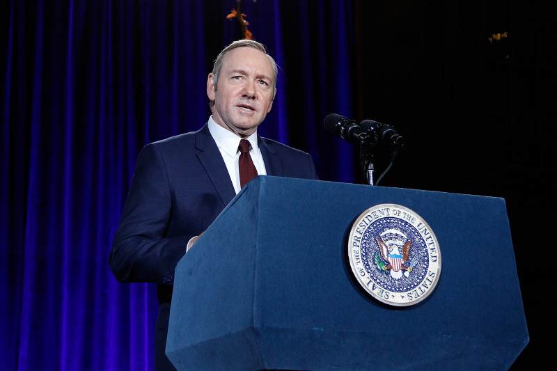 The Smithsonian And Netflix Host A Portrait Unveiling And Season 4 Premiere Of "House Of Cards"