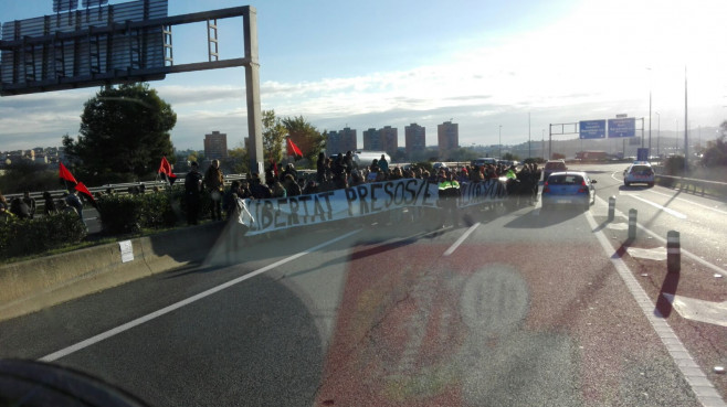 protest drum blocat Catalonia 081117 (1)