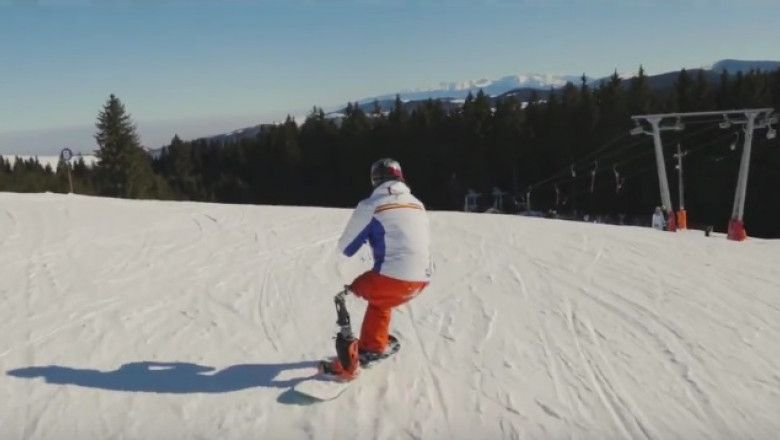 paralimpic snowboard