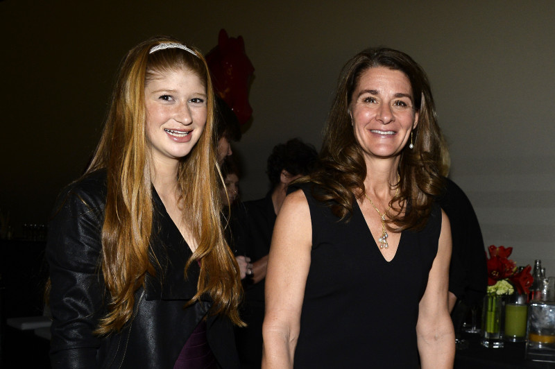 Melinda Gates si fiica ei