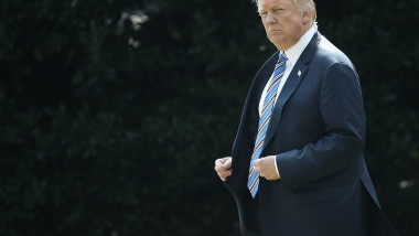 President Trump Departs The White House En Route To West Virginia