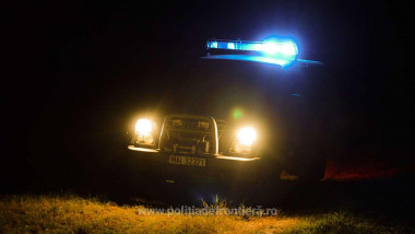 politia de frontiera masina noapte