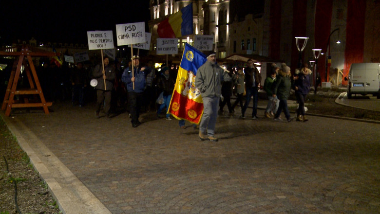protest PSD Oradea