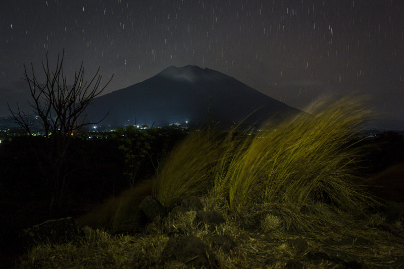 Indonesians Prepare For Volcanic Eruption In Bali
