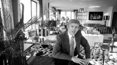 Donald Trump în anii 1980.