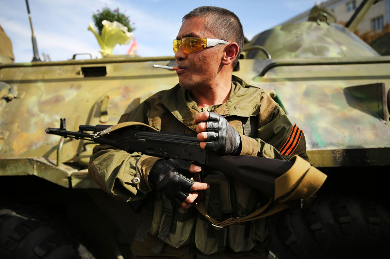 Pro-Russian Separatists Control Eastern Ukraine City Of Lugansk