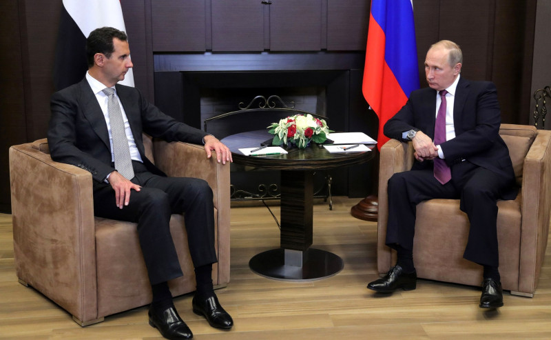 convorbiri putin assad - kremlin