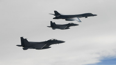 U.S. Sends Two B-1B Bombers To South Korea Following North Korean Ballistic Missile Launch