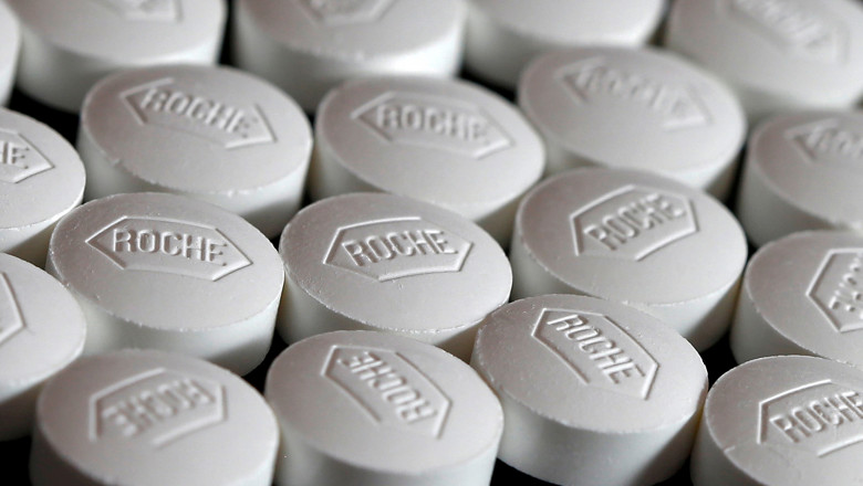 File photo illustration of Roche tablets