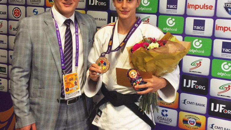 Larisa Florian St Petersburg judo1