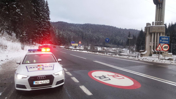 politie la munte