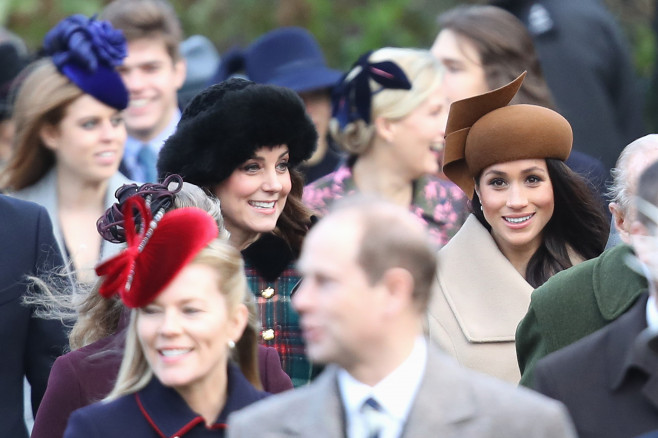 Members Of The Royal Family Attend St Mary Magdalene Church In Sandringham