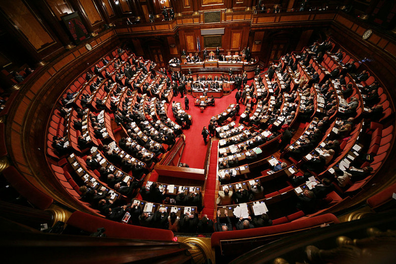 Berlusconi Government Receives Backing from Italian Parliament
