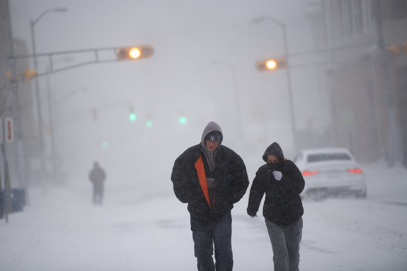 Massive Winter Storm Brings Snow And Heavy Winds Across Large Swath Of Eastern Seaboard