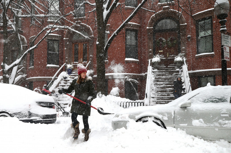 Massive Winter Storm Brings Snow And Heavy Winds Across Large Swath Of Eastern Seaboard