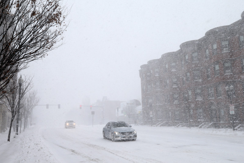 Massive Winter Storm Brings Snow And Heavy Winds Across Large Swath Of Eastern Seaboard