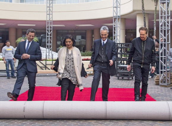 Red Carpet Rollout for the 75th Golden Globe Awards