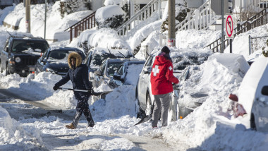 Northeast U.S. Digs Out After "Bomb Cyclone" Snowstorm