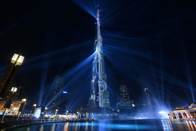 Dubai Celebrates New Year's Eve 2017